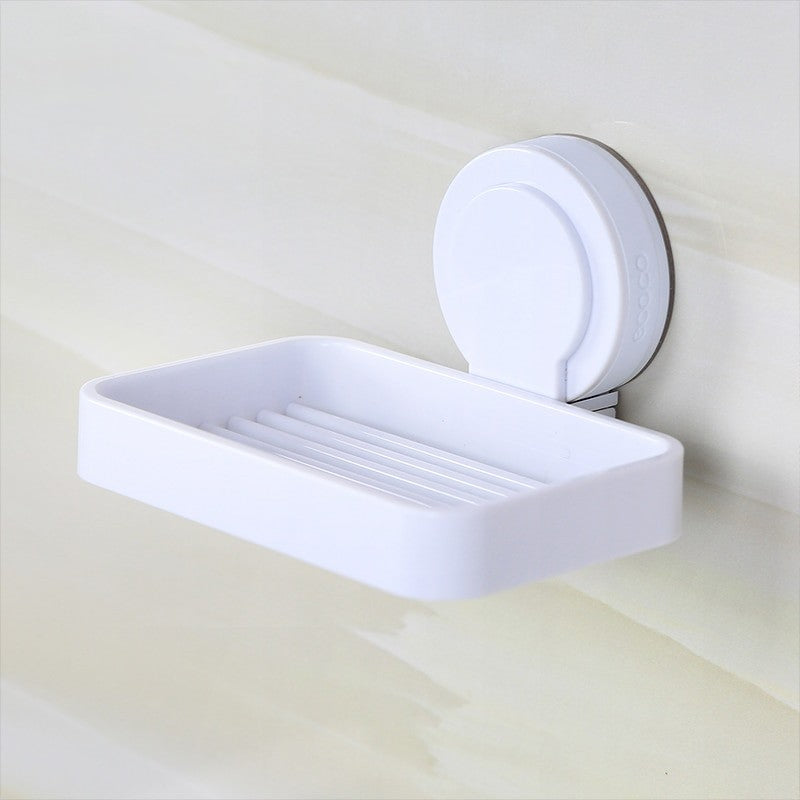 Convenient Ecoco soap holder featuring a detachable tray and suction cup for easy cleaning and flexible placement.

