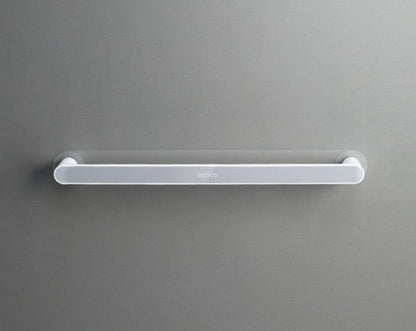 Sleek and modern Ecoco wall-mounted towel rack with a minimalist design, perfect for organizing towels in bathrooms and kitchens.